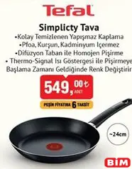 TEFAL SİMPLİCTY TAVA 24 CM TEFAL SİMPLİCTY TAVA 24 CM